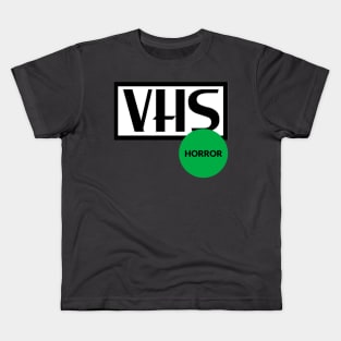 VHS Horror Tag Kids T-Shirt